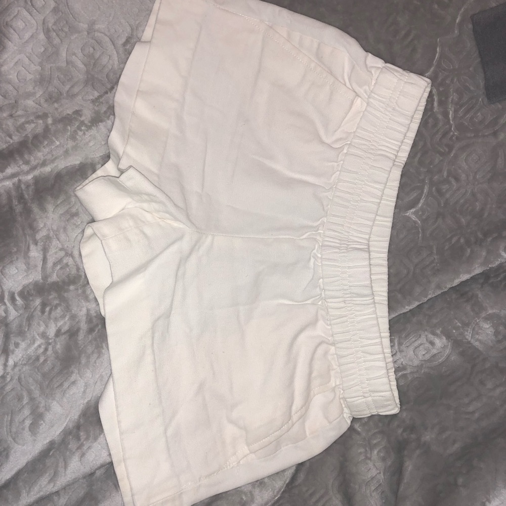 J. Crew white linen shorts 00